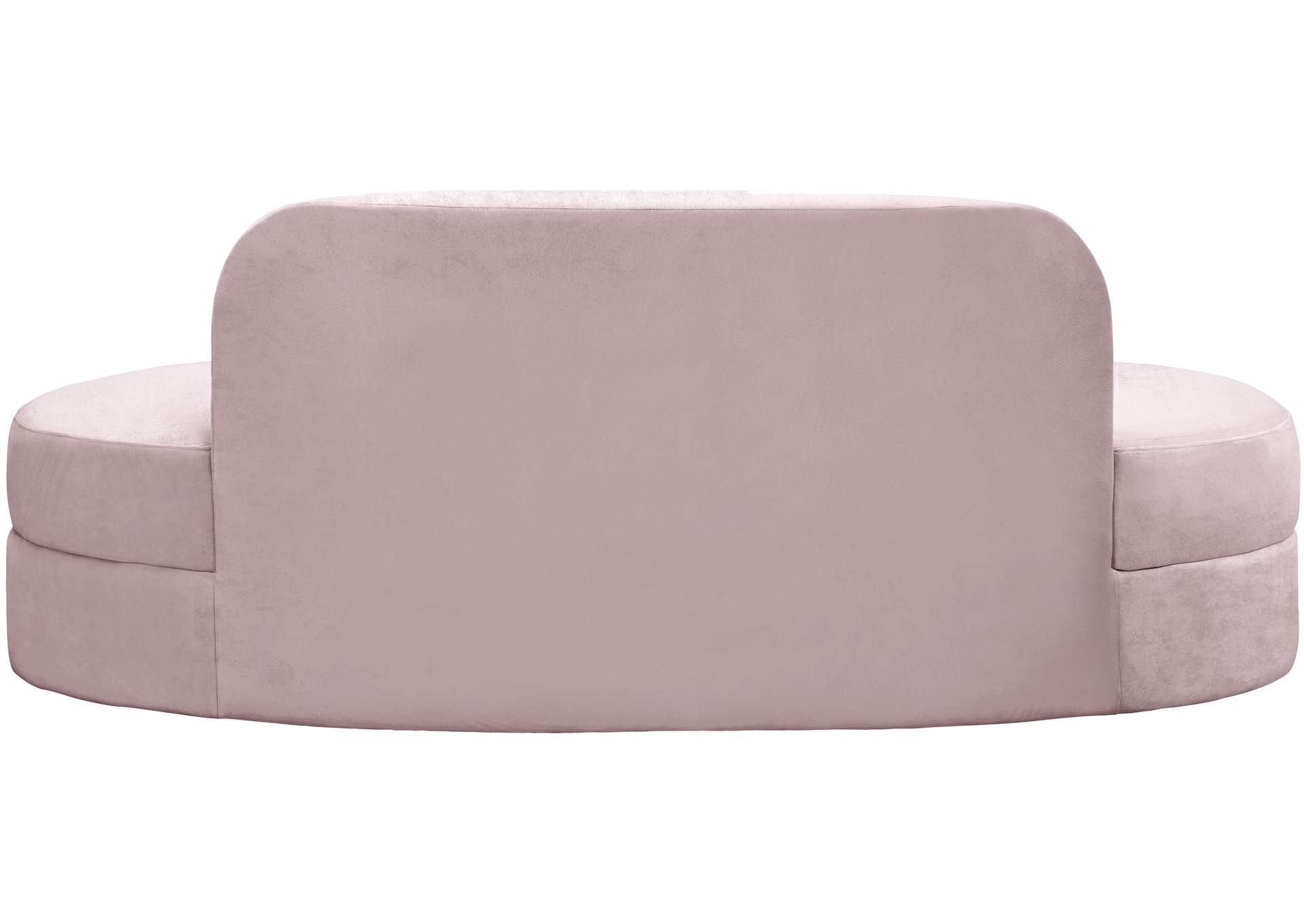 Mitzy Pink Velvet Sofa Harlem Furniture