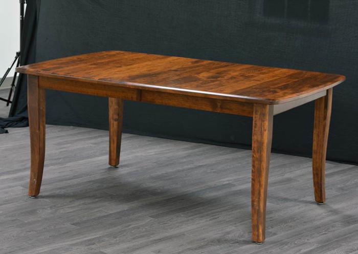 Easton Pike Solid Cherry Dining Table By Trailway Amish The Old