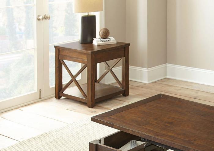 Lenka End Table By Steve Silver Company The Old Brick Furniture Company