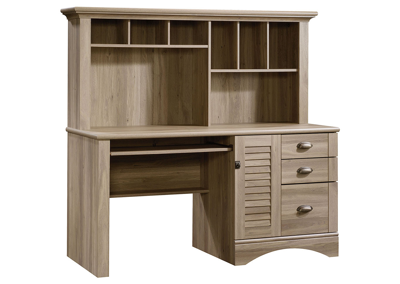 Roses Flooring And Furniture Harbor View Salt Oak Computer Desk W