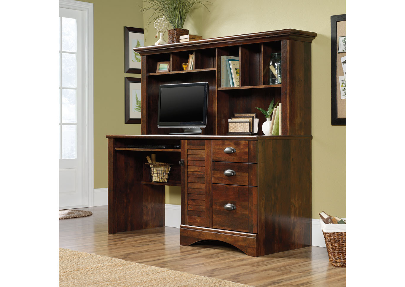 Roses Flooring And Furniture Harbor View Curado Cherry Computer