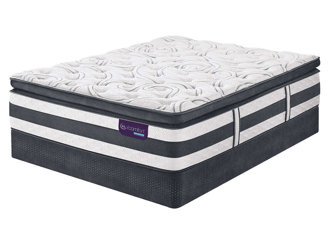 V Watts Furniture Icomfort Expertise Super Pillow Top King Mattress