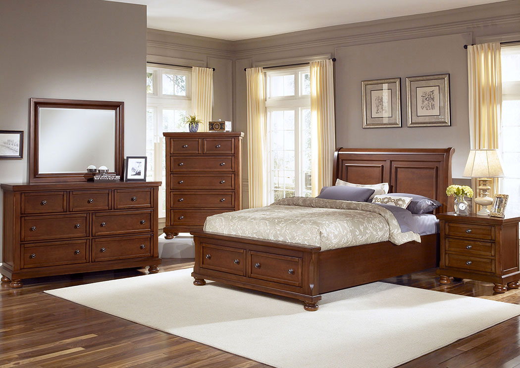 Country House Furniture Reflections Medium Cherry King Storage